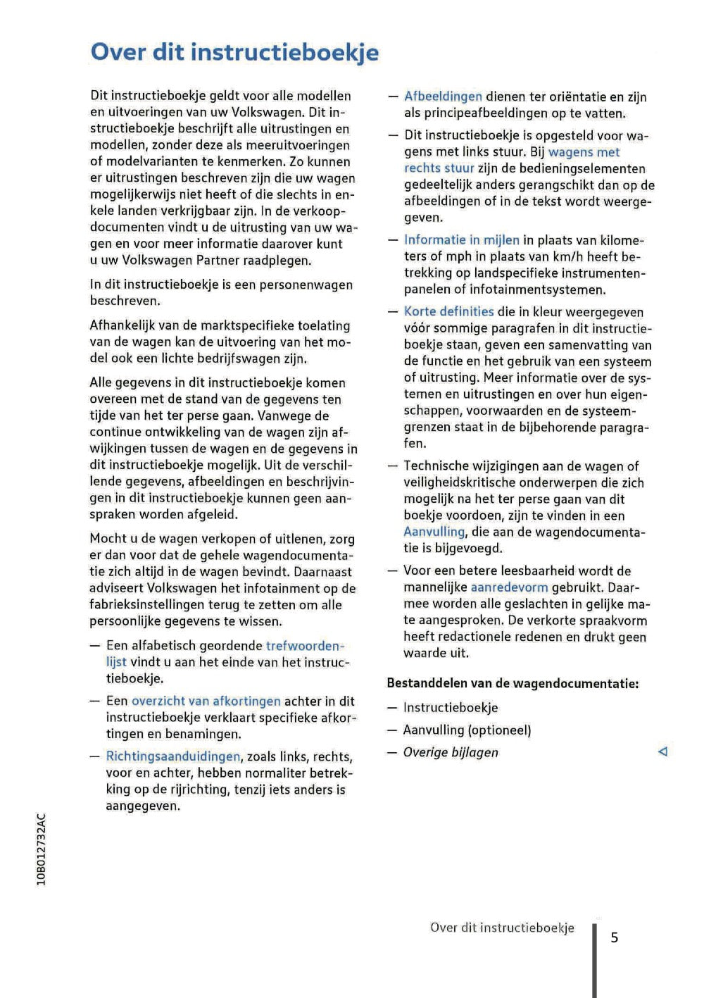 2020-2023 Volkswagen ID.3 Gebruikershandleiding | Nederlands