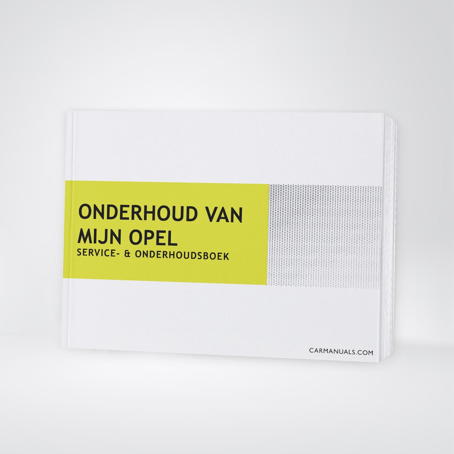 Onderhoudsboekje voor Opel