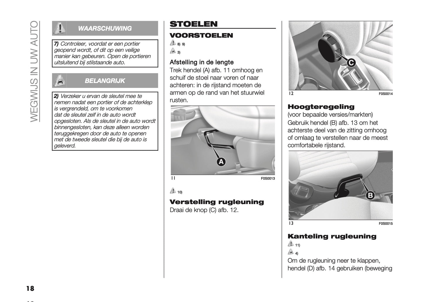 2022-2023 Fiat 500/500 Hybrid/500C/500C Hybrid Owner's Manual | Dutch