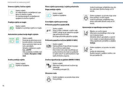 2025 Citroën C3 Owner's Manual | Serbian