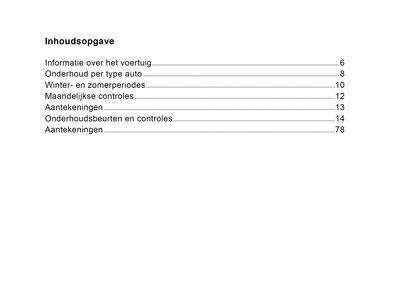 Onderhoudsboekje voor Renault