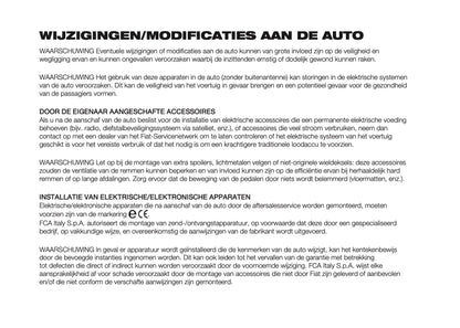 2022-2023 Fiat 500/500 Hybrid/500C/500C Hybrid Gebruikershandleiding | Nederlands