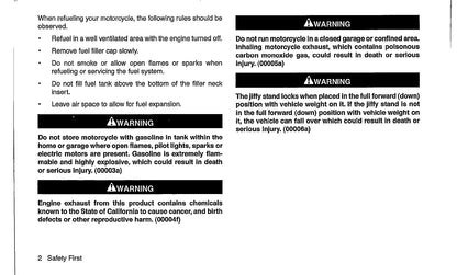 2010 Harley Davidson Dyna Bedienungsanleitung | Englisch