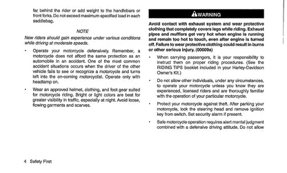 2010 Harley Davidson Dyna Bedienungsanleitung | Englisch