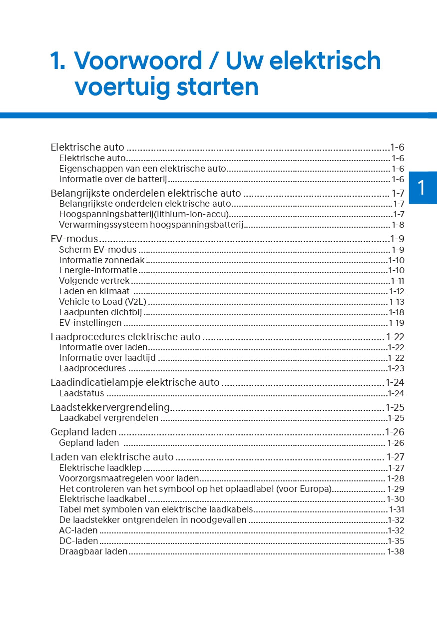 2022-2023 Hyundai Ioniq 5 Gebruikershandleiding | Nederlands