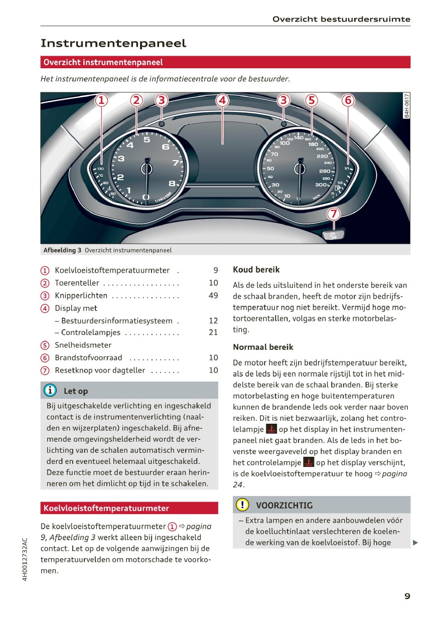 2014 - 2017 Audi A8 / S8 / S8 Plus Manuel du propriétaire | Néerlandais