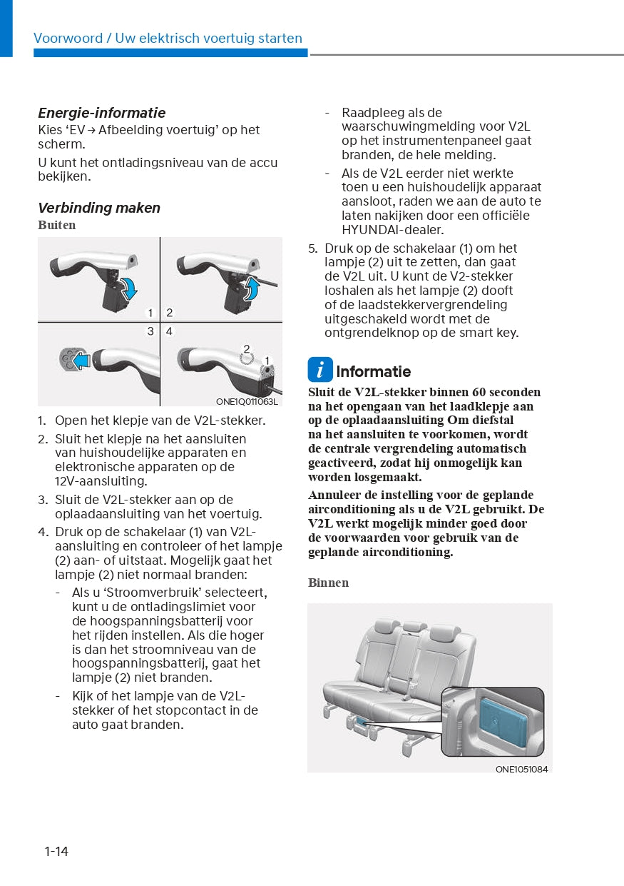 2022-2023 Hyundai Ioniq 5 Owner's Manual | Dutch