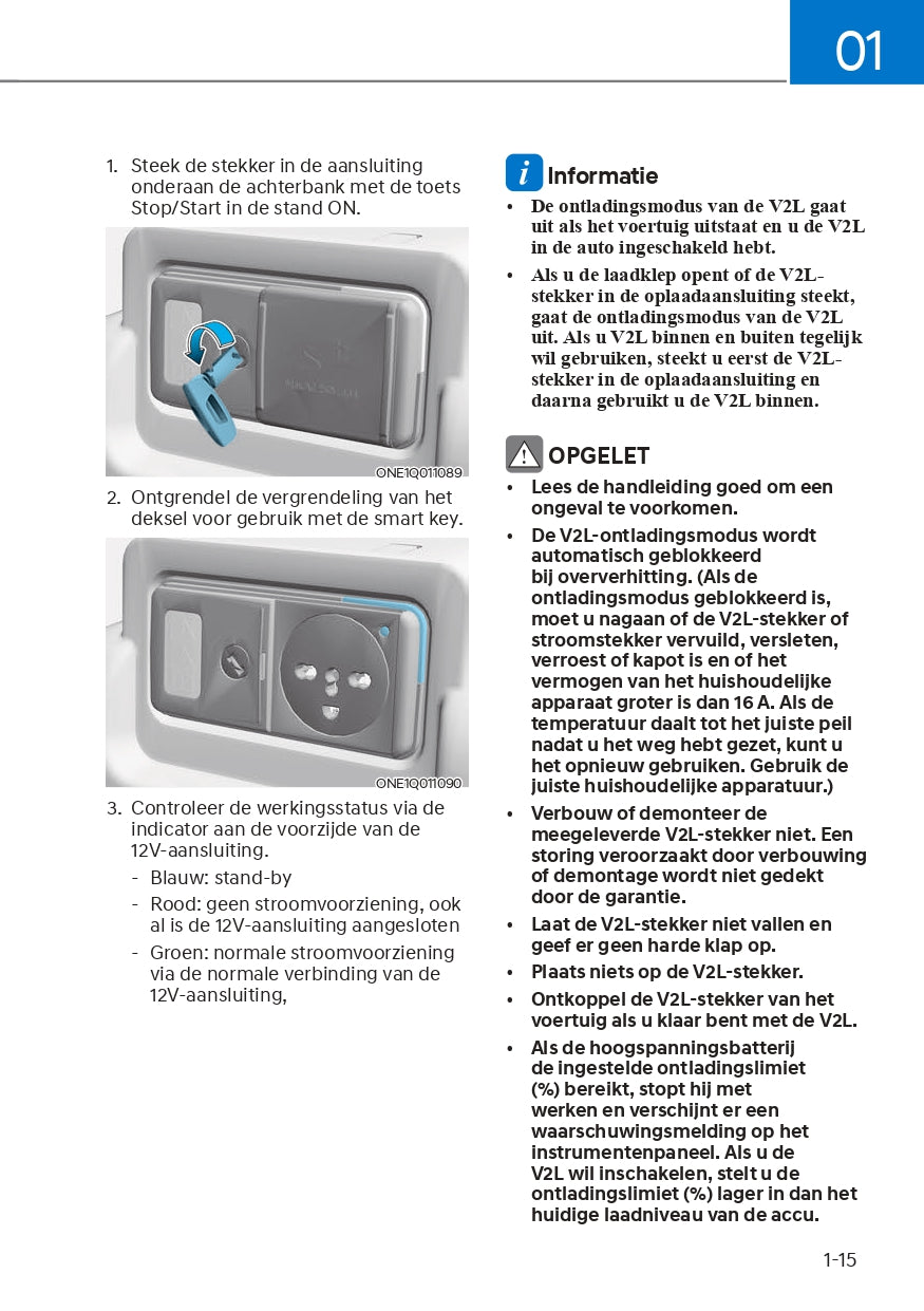 2022-2023 Hyundai Ioniq 5 Owner's Manual | Dutch