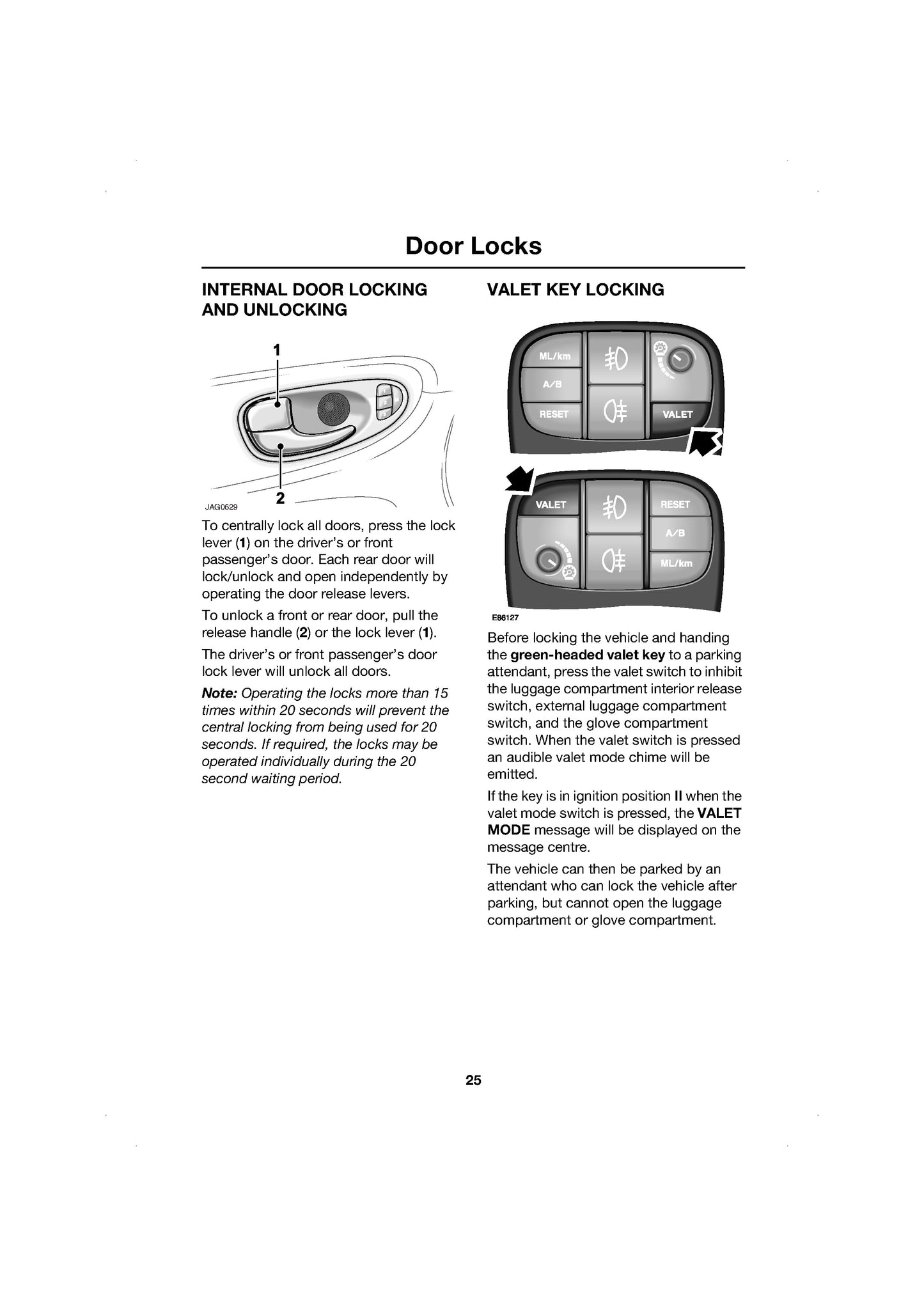 2008 Jaguar XJ Gebruikershandleiding | Engels
