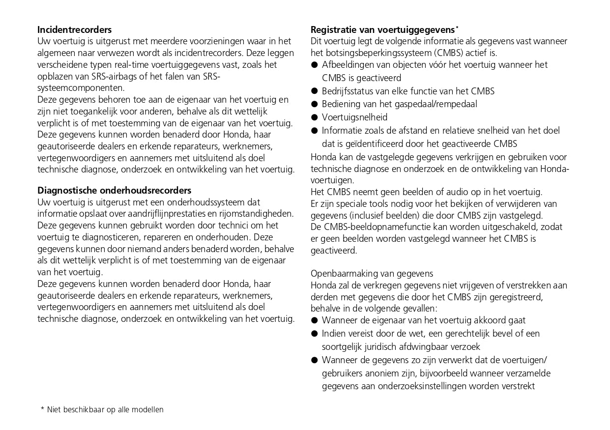 2021-2022 Honda Jazz e:HEV Gebruikershandleiding | Nederlands