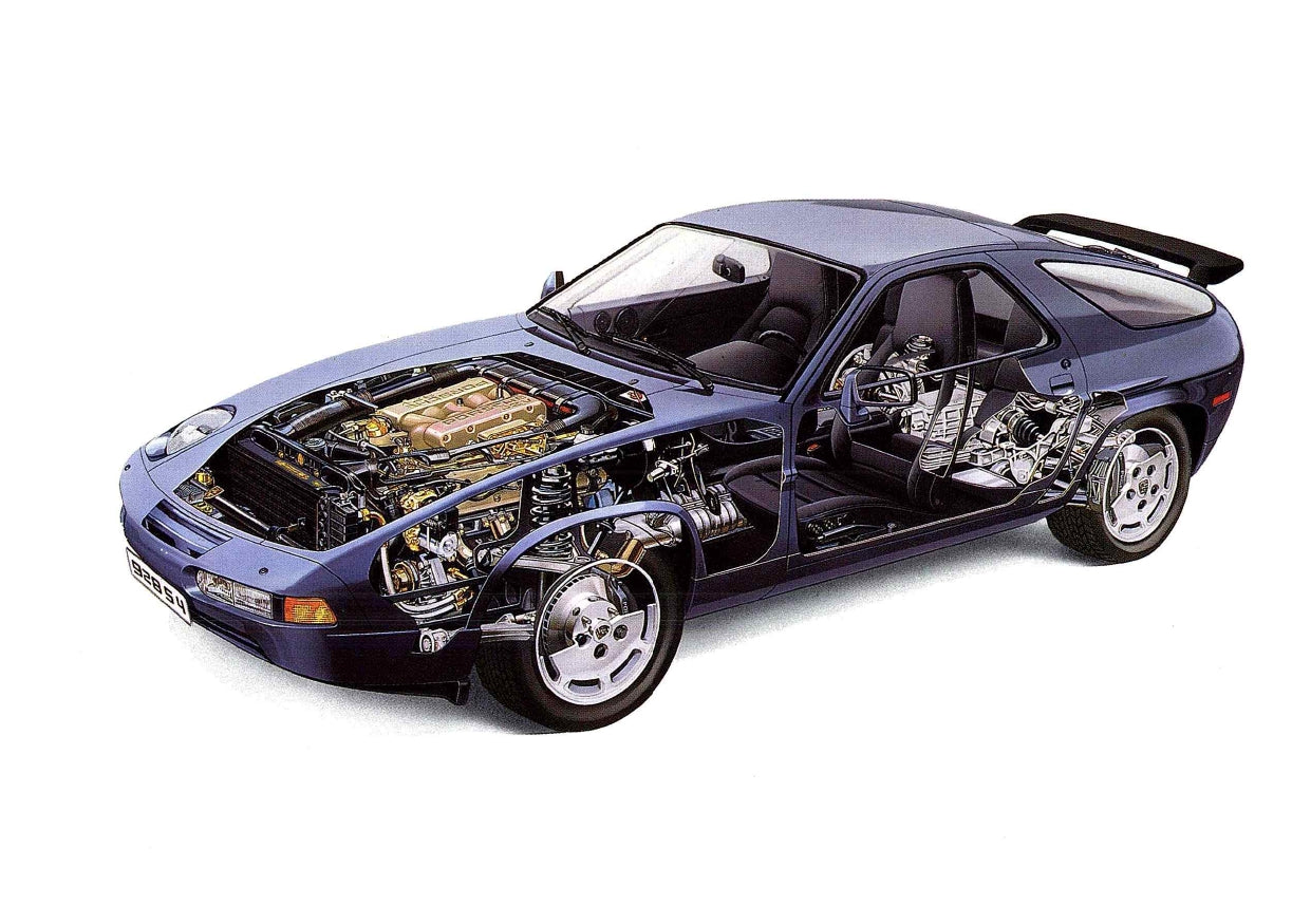 1987 Porsche 928 S4 Bedienungsanleitung | Englisch – Car Manuals