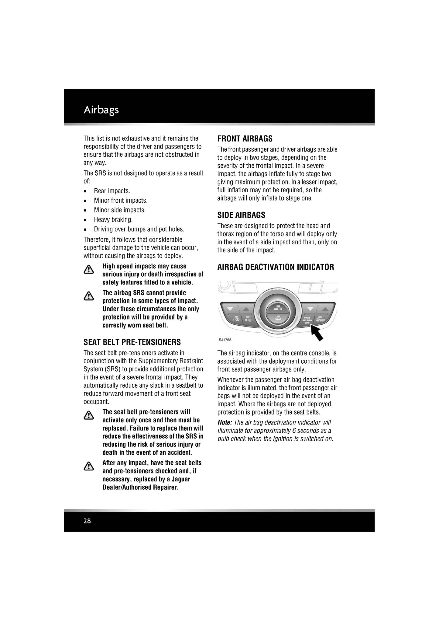 2013 Jaguar XK Gebruikershandleiding | Engels
