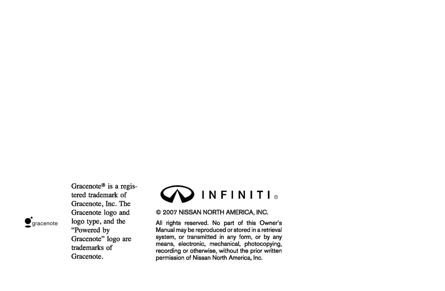 2008 Infiniti QX56 Gebruikershandleiding | Engels