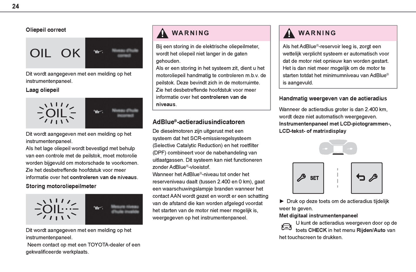 2021-2024 Toyota Proace City/Proace City Verso Owner's Manual | Dutch