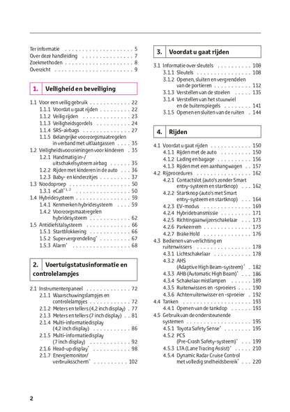 2022-2023 Toyota Yaris Cross Hybrid Owner's Manual | Dutch