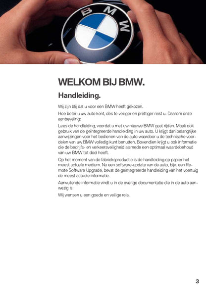 2021 BMW 1 Serie Owner's Manual | Dutch