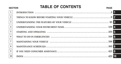 2010 Chrysler Sebring Gebruikershandleiding | Engels