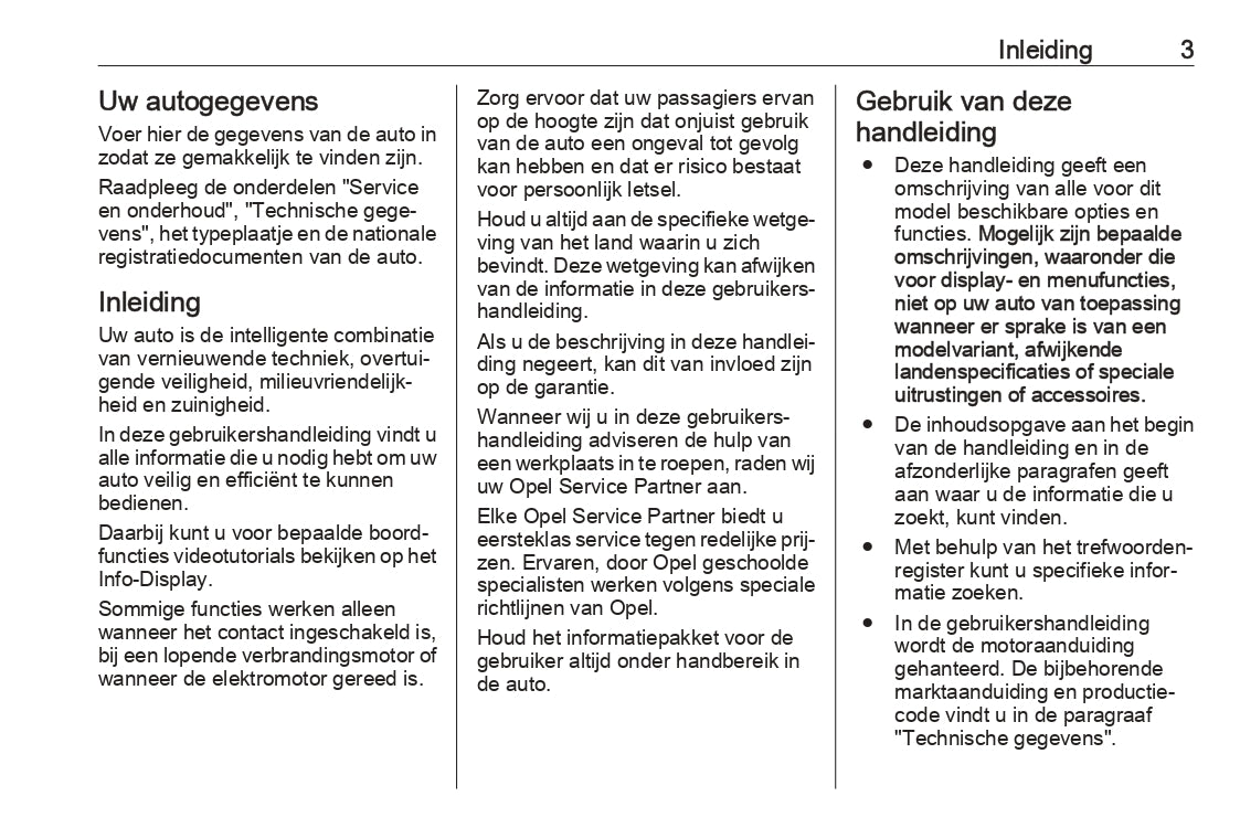 2023 Opel Astra Gebruikershandleiding | Nederlands