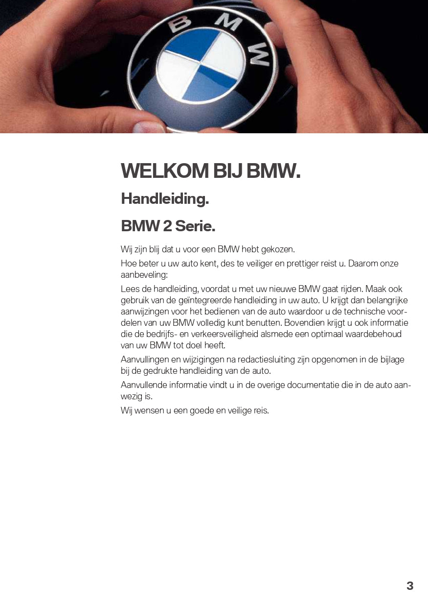 2019 BMW 2 Series Convertible Manuel du propriétaire | Néerlandais