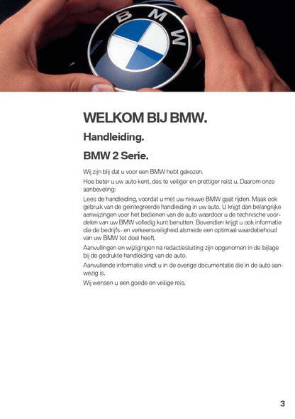 2019 BMW 2 Series Convertible Bedienungsanleitung | Niederländisch
