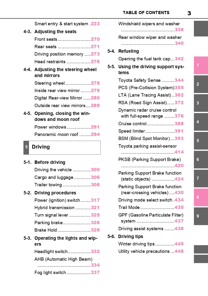 2018 Toyota Yaris GRMN Owner's Manual | English