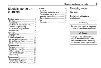 2023-2024 Opel Astra Owner's Manual | Dutch