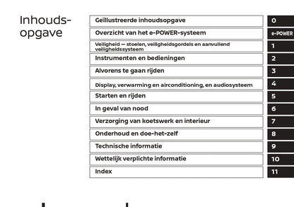 2022-2023 Nissan Qashqai e-Power Gebruikershandleiding | Nederlands