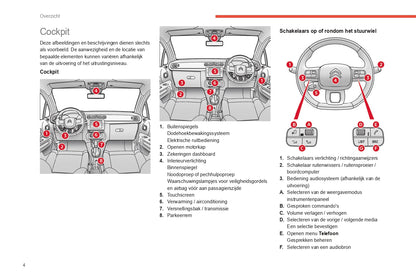 2022-2024 Citroën C3 Owner's Manual | Dutch