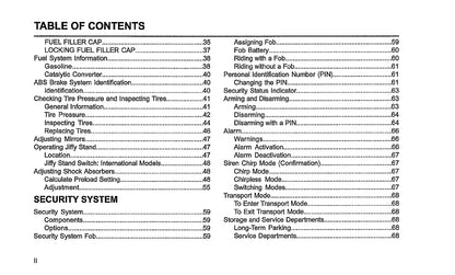 2020 Harley-Davidson Softail Owner's Manual | English