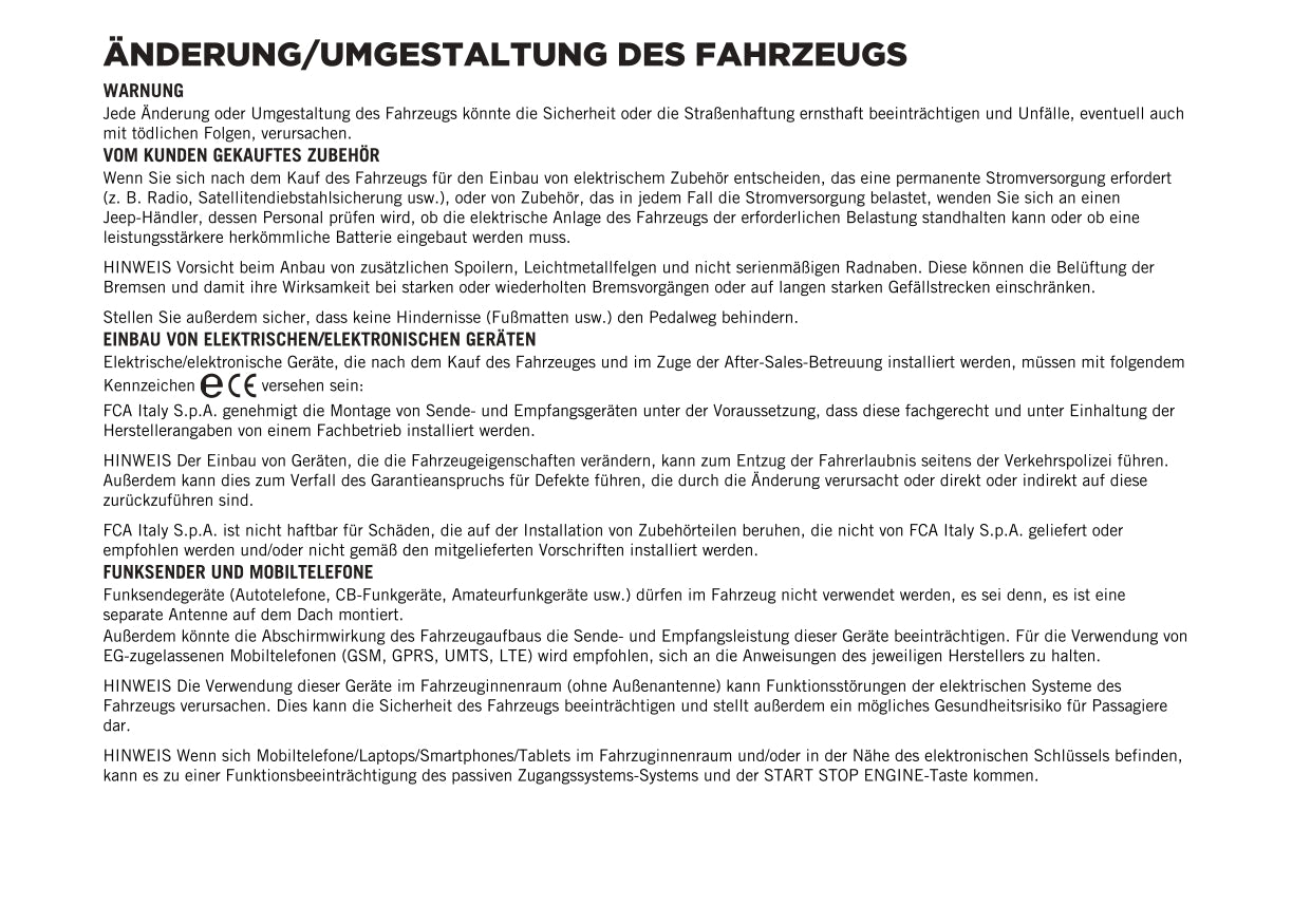 2023 Jeep Avenger Gebruikershandleiding | Duits