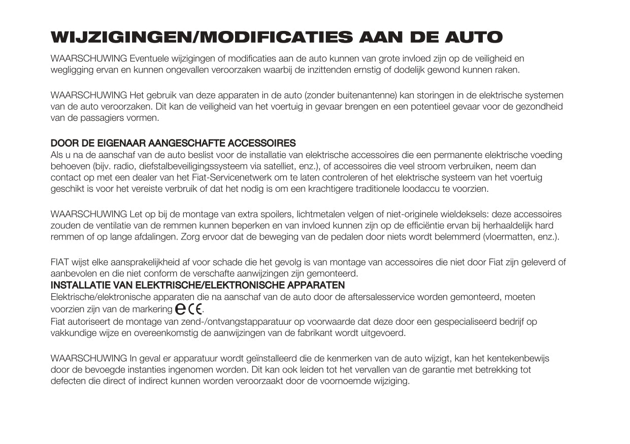 2023 Fiat Panda Gebruikershandleiding | Nederlands