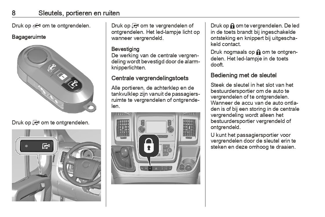 2023-2024 Opel Movano Gebruikershandleiding | Nederlands