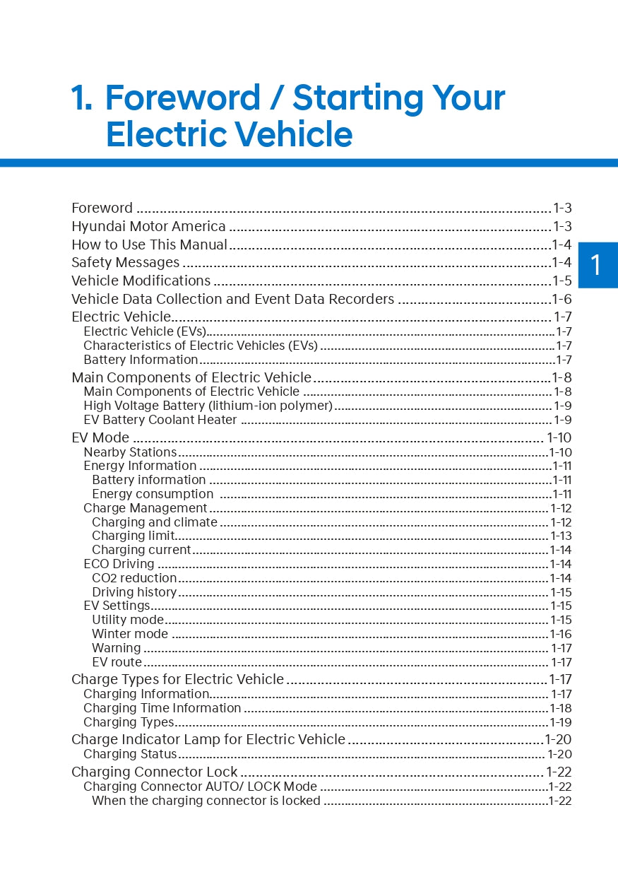 2023 Hyundai Kona Electric Owner's Manual | English