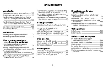 2022-2024 Ford Kuga Vignale Owner's Manual | Dutch