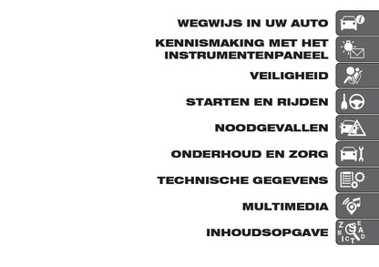2022-2023 Fiat Tipo Gebruikershandleiding | Nederlands