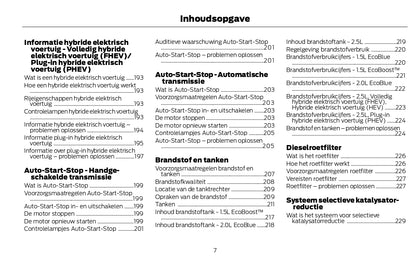 2022-2024 Ford Kuga Vignale Owner's Manual | Dutch