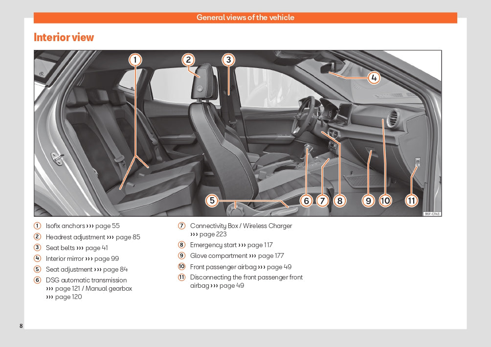 2023 Seat Arona Manuel du propriétaire | Anglais