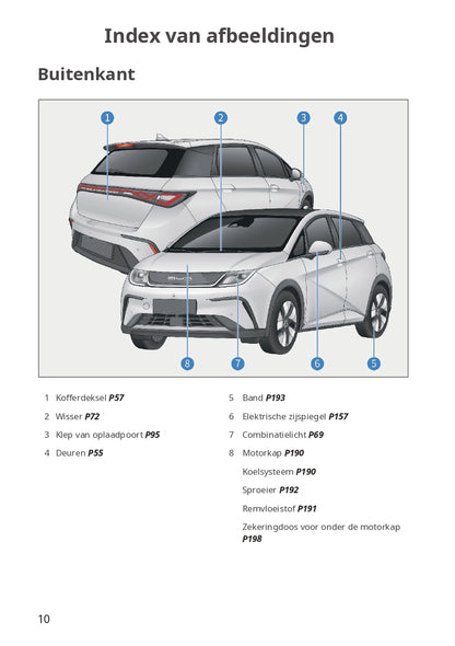 2023-2024 BYD Dolphin Bedienungsanleitung | Niederländisch