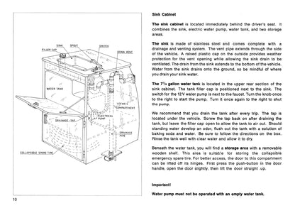 1978 Volkswagen Campmobile Owner's Manual | English