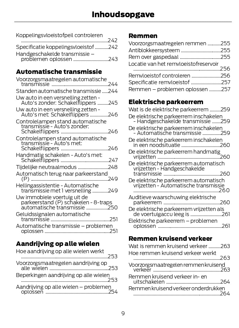 2022-2023 Ford Kuga Gebruikershandleiding | Nederlands