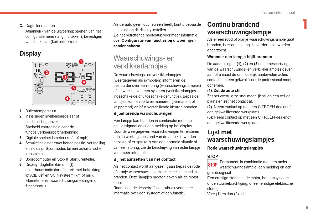 2022-2024 Citroën C3 Bedienungsanleitung | Niederländisch