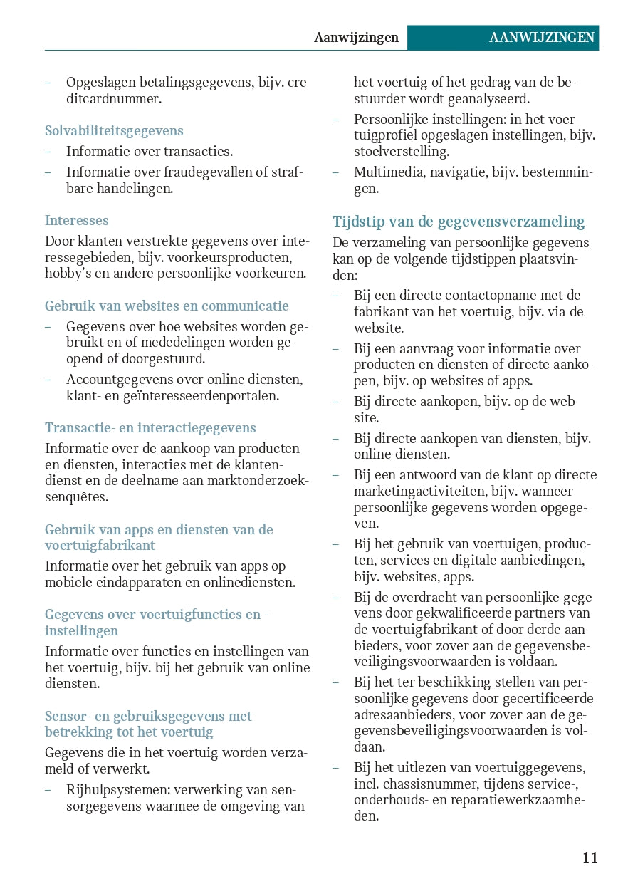 2020 Mini Countryman PHEV Owner's Manual | Dutch