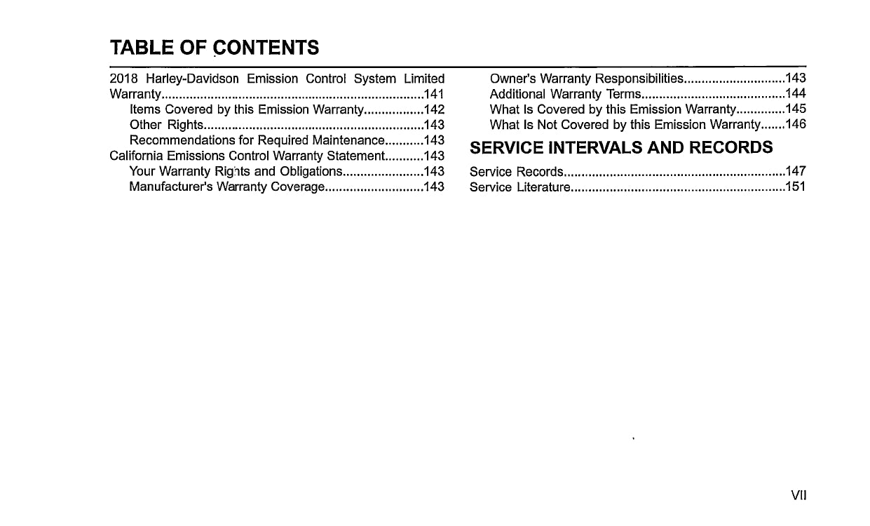 2018 Harley-Davidson Street Owner's Manual | English