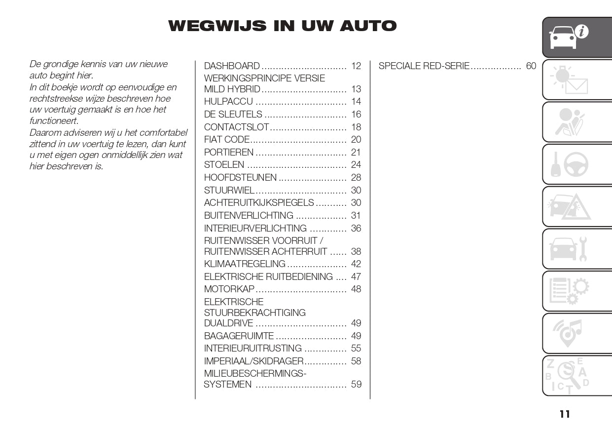 2022-2023 Fiat Tipo Owner's Manual | Dutch