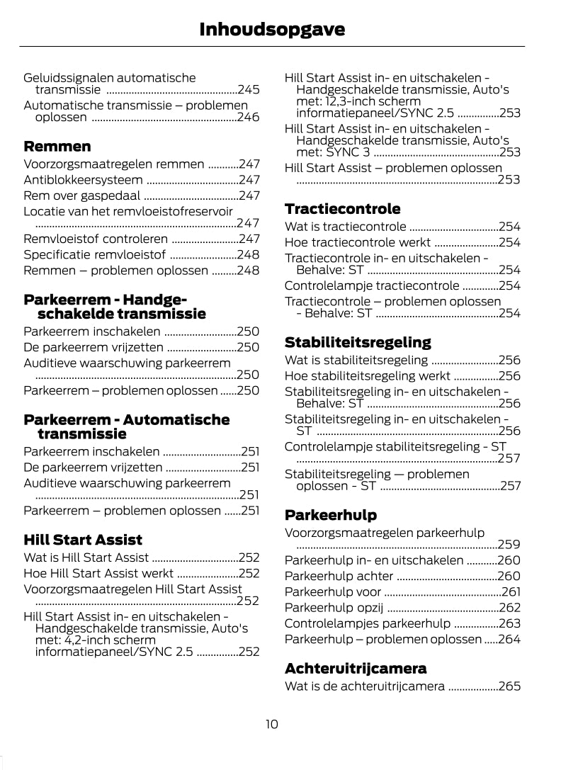 2022-2023 Ford Puma Gebruikershandleiding | Nederlands