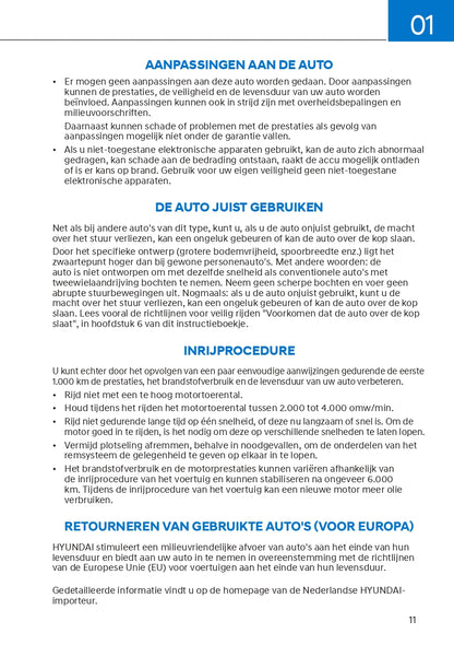 2021-2022 Hyundai Tucson Hybrid/Plug-in Hybrid Bedienungsanleitung | Niederländisch