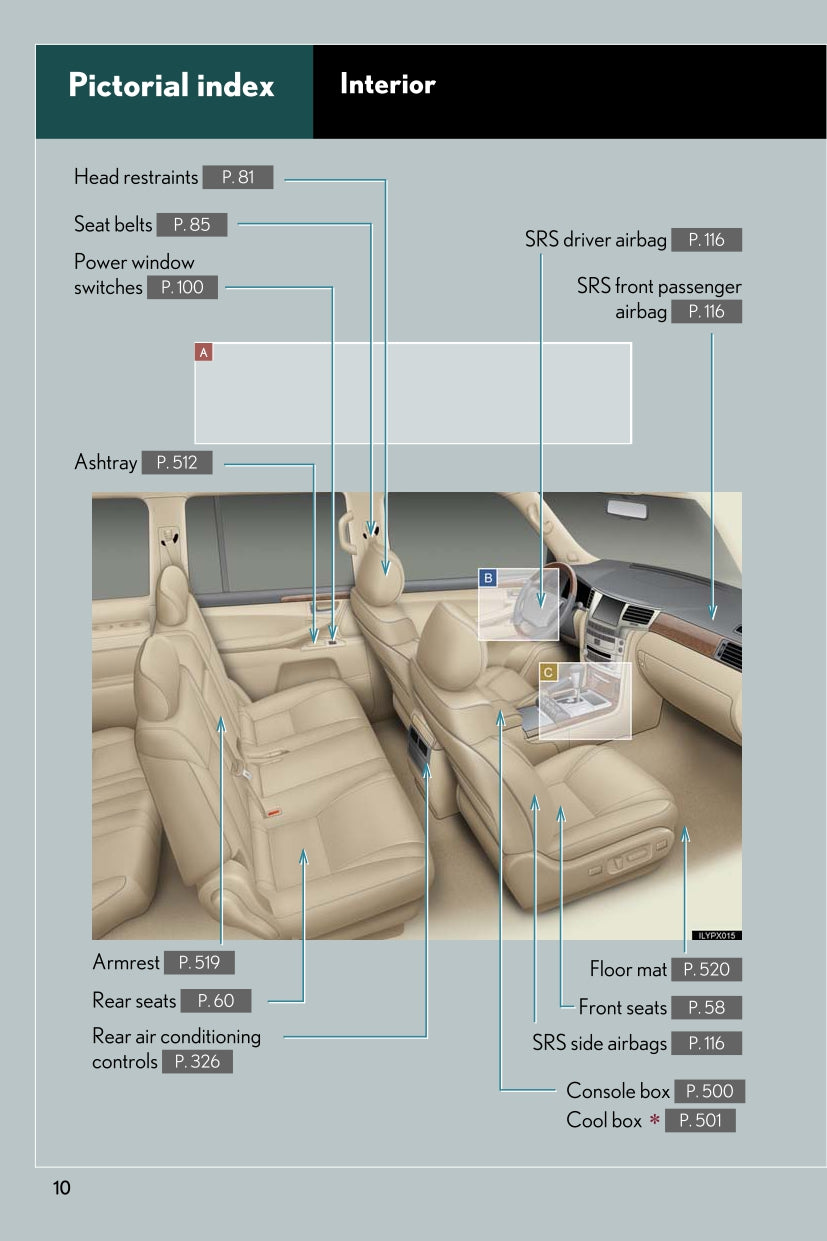 2008 Lexus LX570 Owner's Manual | English