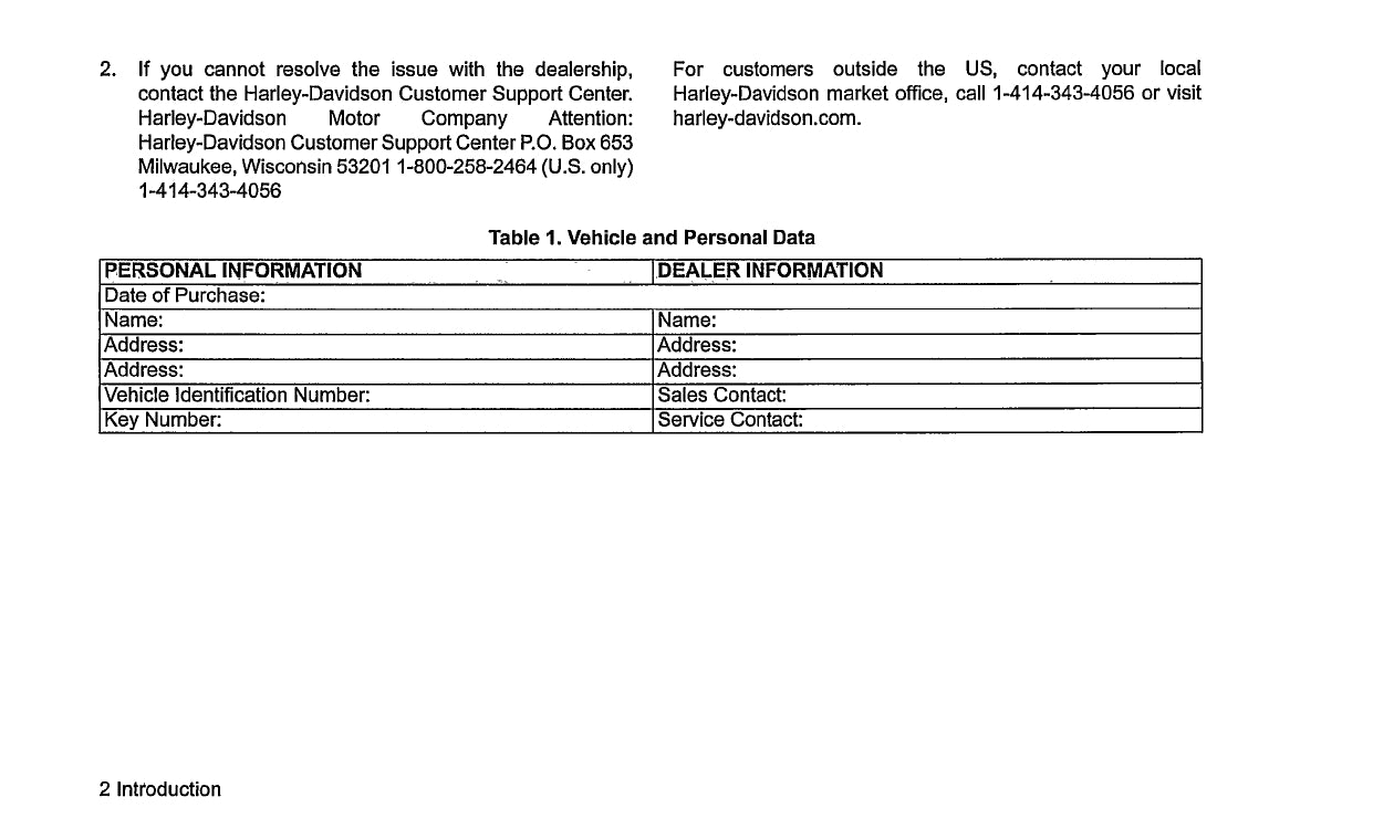2020 Harley-Davidson Softail Owner's Manual | English
