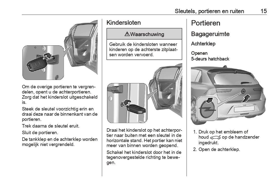 2023 Opel Astra Gebruikershandleiding | Nederlands