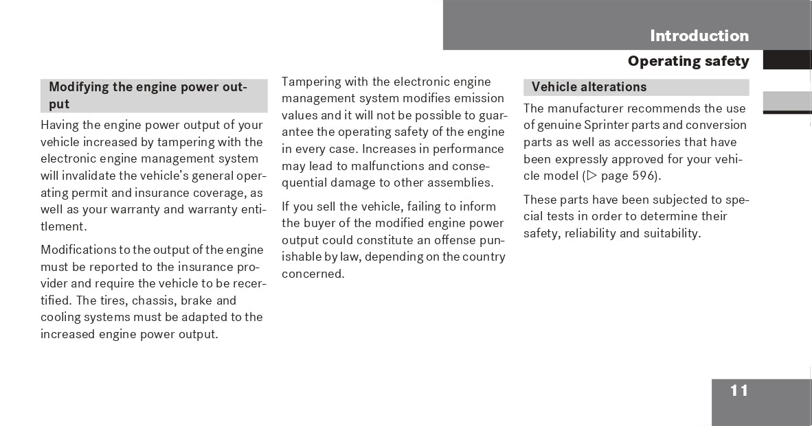 2009 Dodge Sprinter Owner's Manual | English